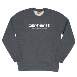WIP 스크립트 맨투맨 (I021959) DARK GREY